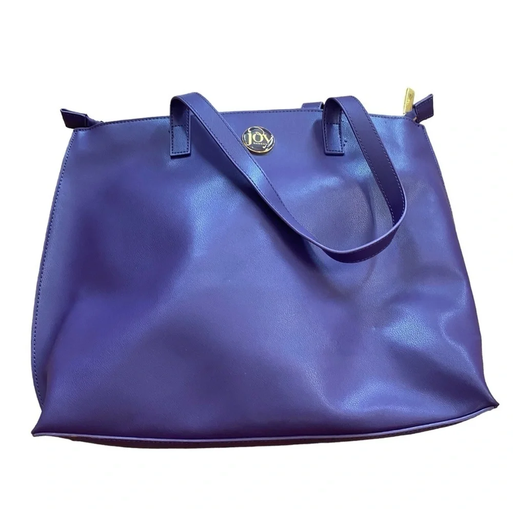 Joy Mangano Vibrant Purple Tote